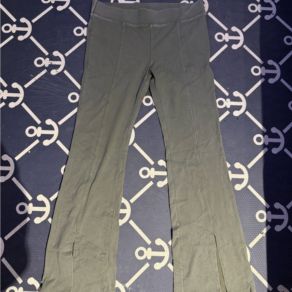 Wild Fable Olive Green Flare Pants